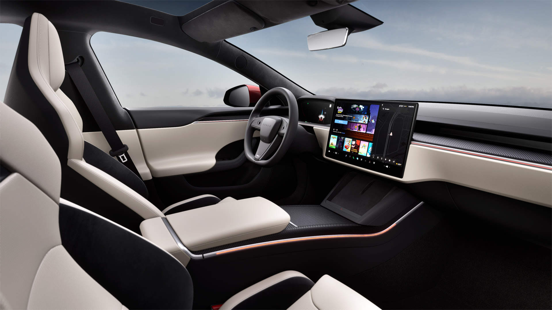 Model S Plaid - View 3